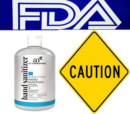 FDA Warns against Using Artnaturals Hand Sanitizer