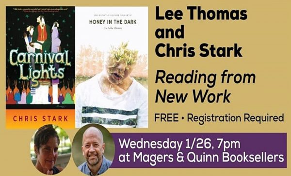 Reading Event with Chris Stark in Minneapolis on January 26
