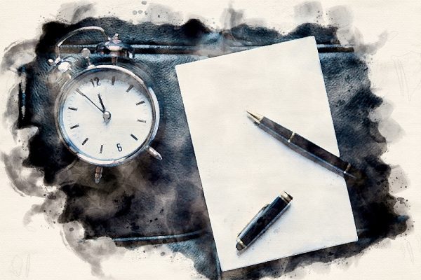 The Clock that Steers the Pen
